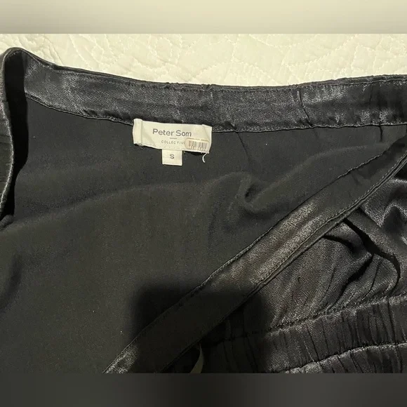 Peter Som Black Asymmetrical Dress - Picture 5 of 7